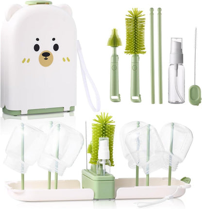 Free 6 in 1 baby bottle cleaning kit included with Warmora bundle